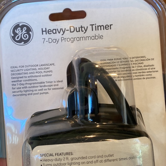 Heavy Duty Digital Timer GE 15117 NEW IN BOX - Picture 8 of 9
